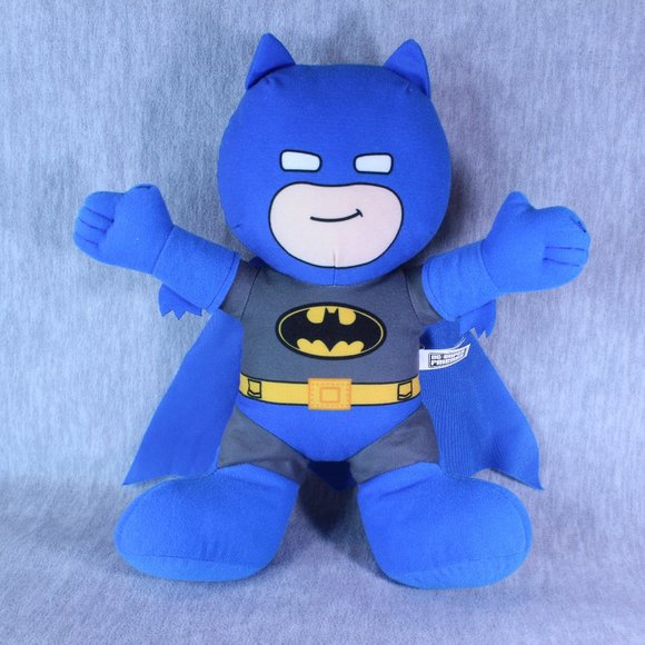 BATMAN DC Comics Super Friends Heroes Stuffed 12" Blue Toy Factory Plush - Picture 1 of 6